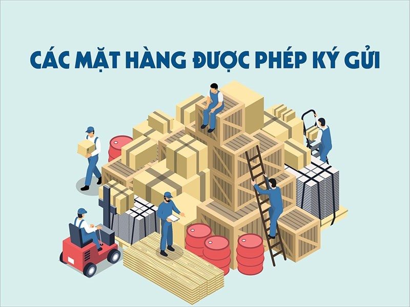 Các loại hàng hoá được phép ký gửi