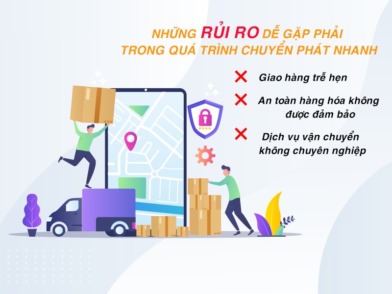 Những rủi ro khi vận chuyển hàng quốc tế có thể gặp phải rất đa dạng