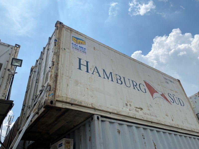 Phần vỏ ngoài của Container lạnh