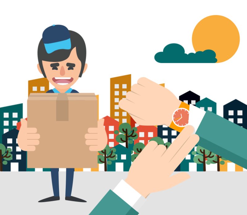Ứng dụng của giao hàng tiêu chuẩn