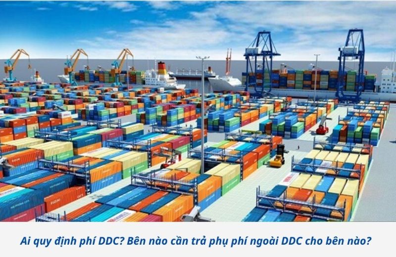 Phí DDC đóng vai trò quan trọng trong ngành logistics